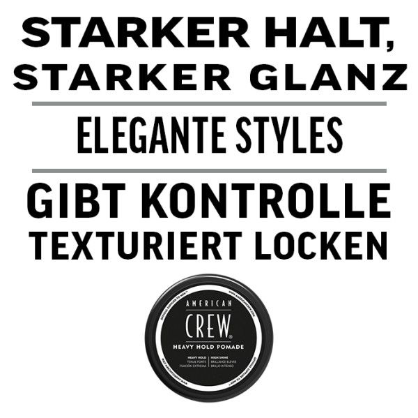 AMERICAN CREW Heavy Hold Pomade Haarwachs