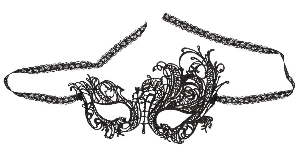 Cottelli - Maske Stickerei