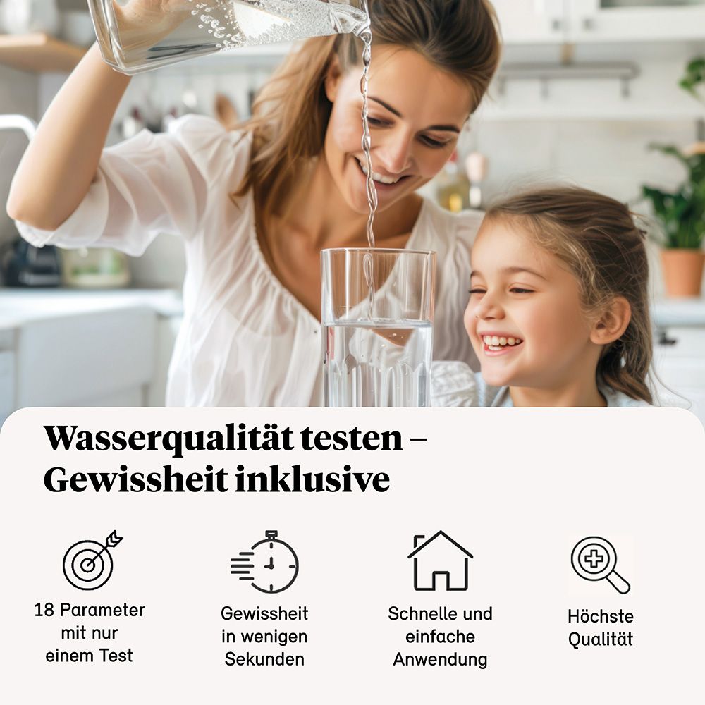 TRIGNOSTICS Trinkwassertest 18 in 1