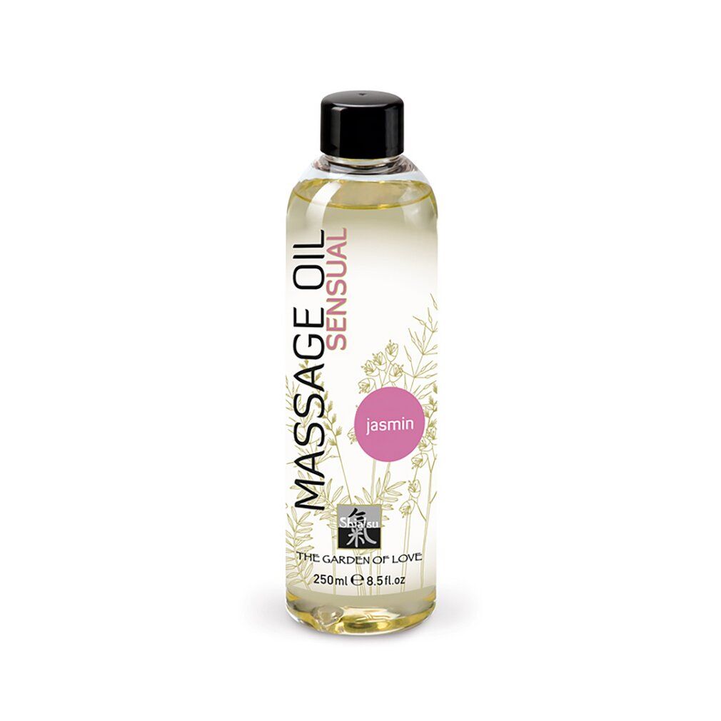 Massageöl Jasmin, 250ml Flasche.