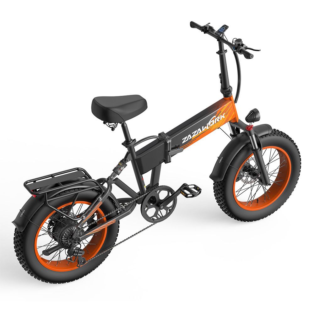 ZAZAWORK CF1000 Faltbares E-Bike, 48 V, 20 Ah