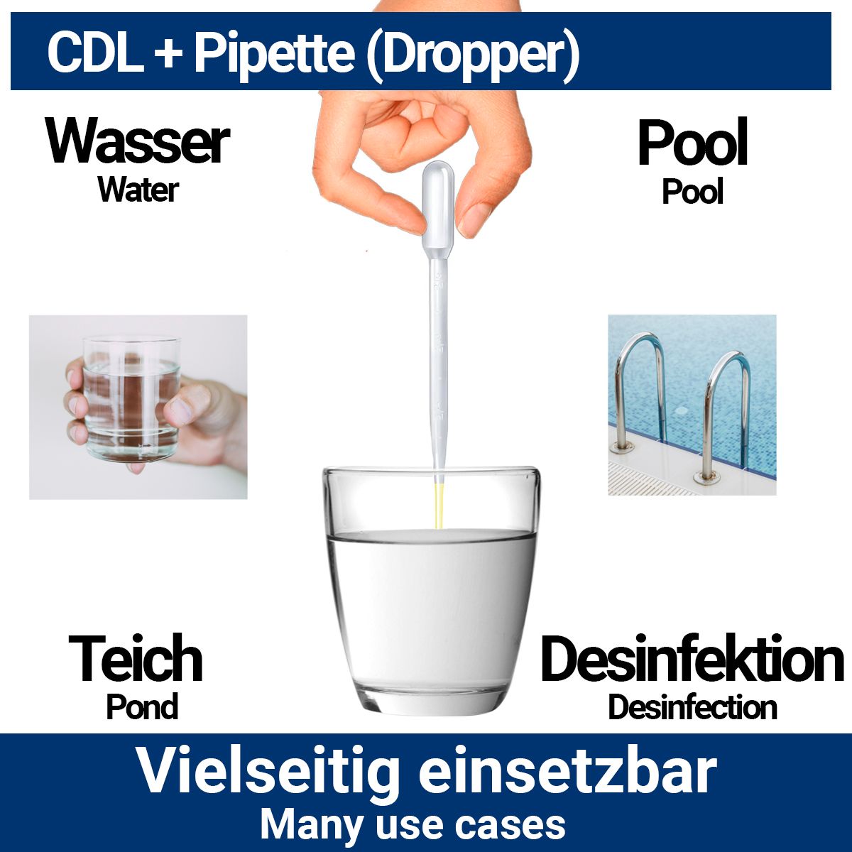 BMUT CDL/CDS 0,3% Chlordioxidlösung zur Wasseraufbereitung