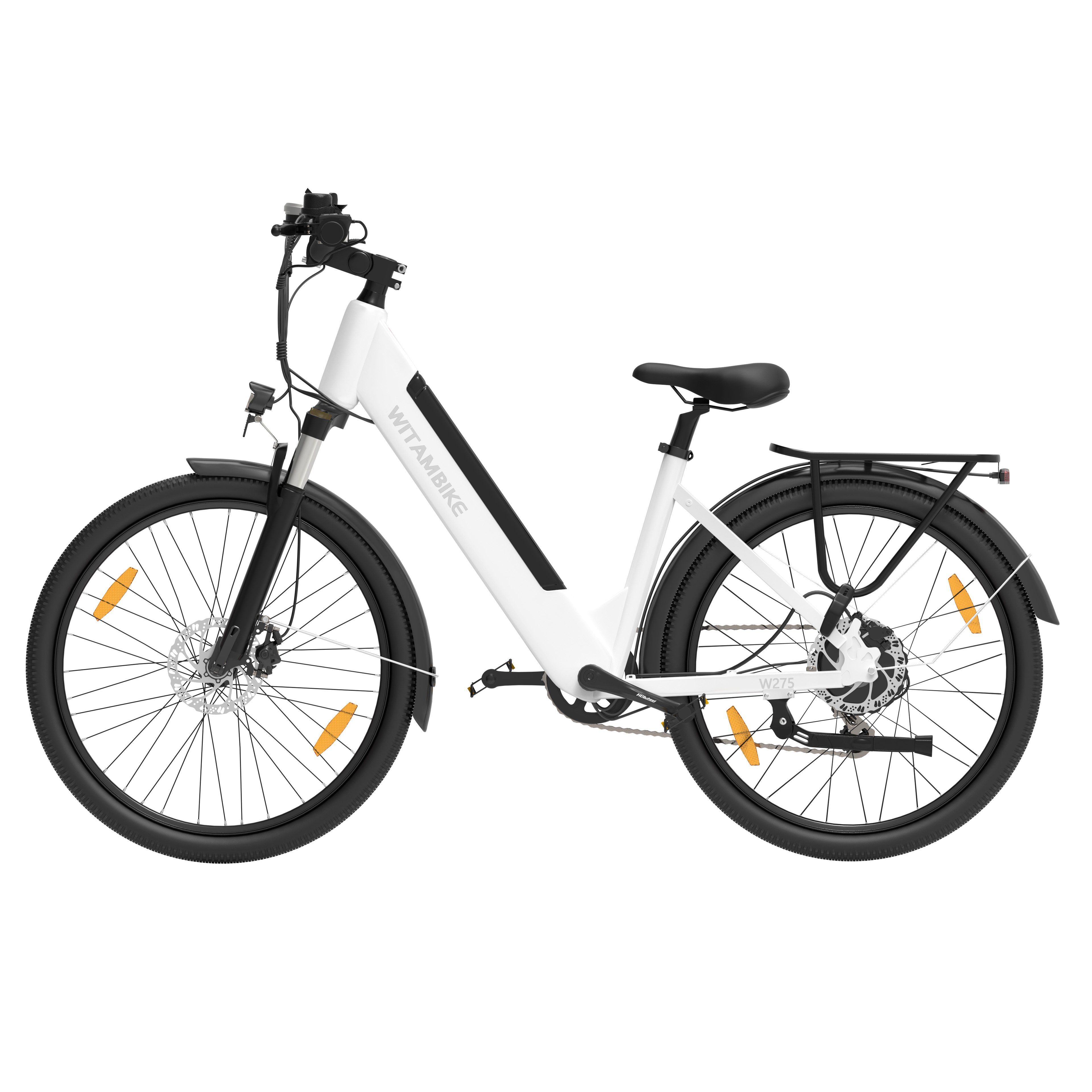 WITAMBIKE W275 E-Bike für Pendler, 36V 13Ah, 27,5" x 2,10 Reifen