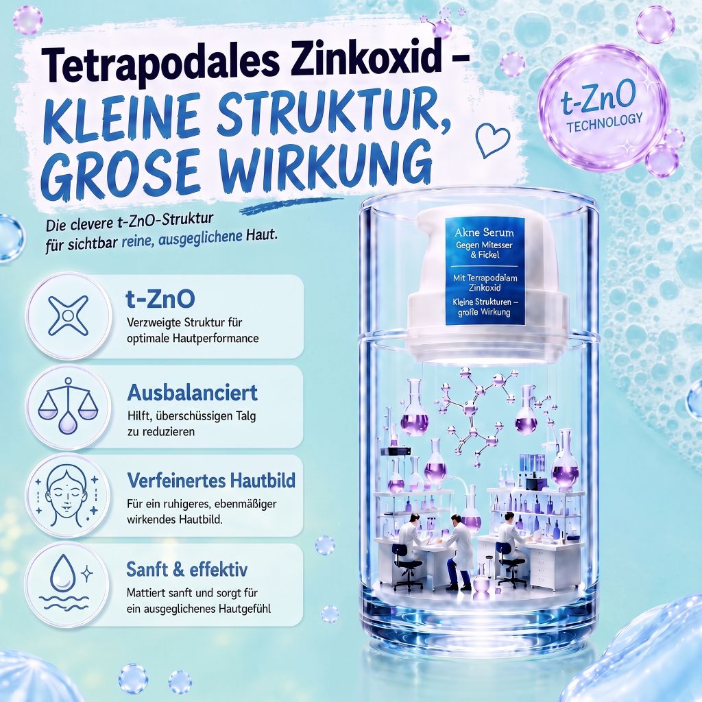 KES Pharma Akne-Serum mit tetrapodalem Zinkoxid (t-ZnO)