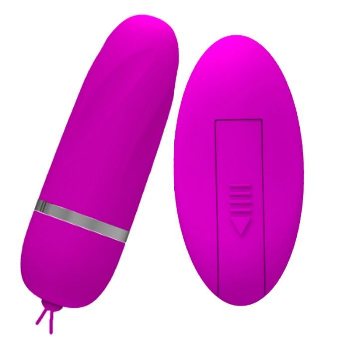 Zwei pinke Vibratoren, einer oval, einer zylindrisch mit silbernem Ring.