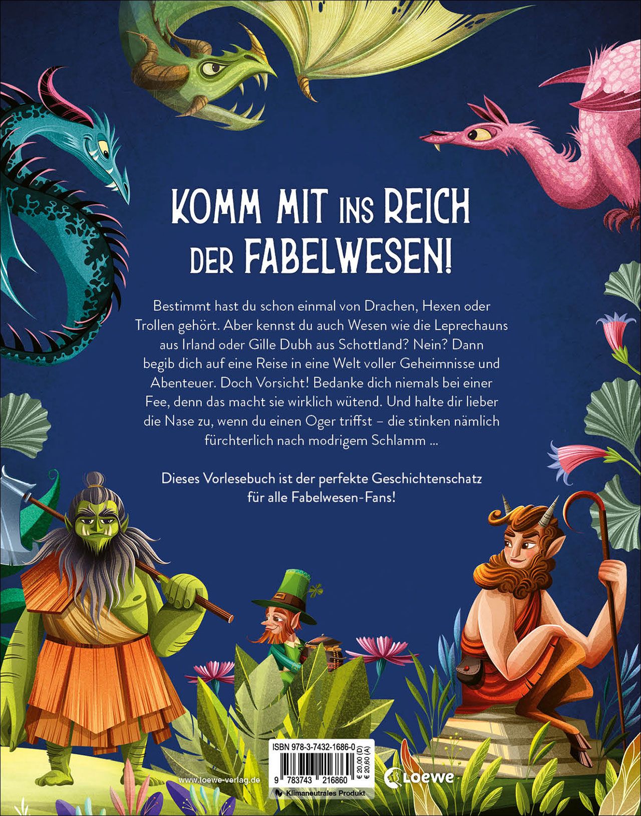 Mein großes Vorlesebuch von Drachen, Feen und anderen Fabelwesen