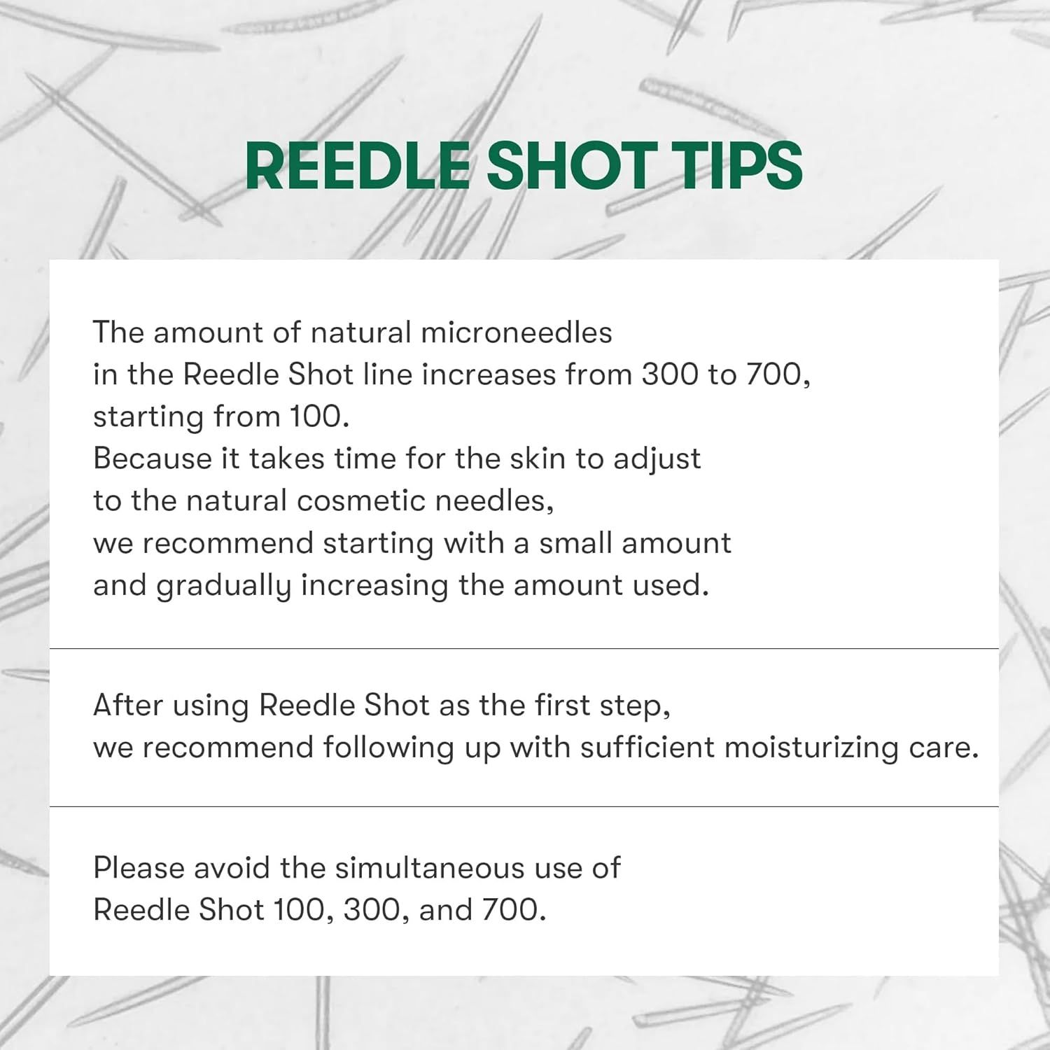 VT COSMETICS 100 Pro Cica Reedle Shot