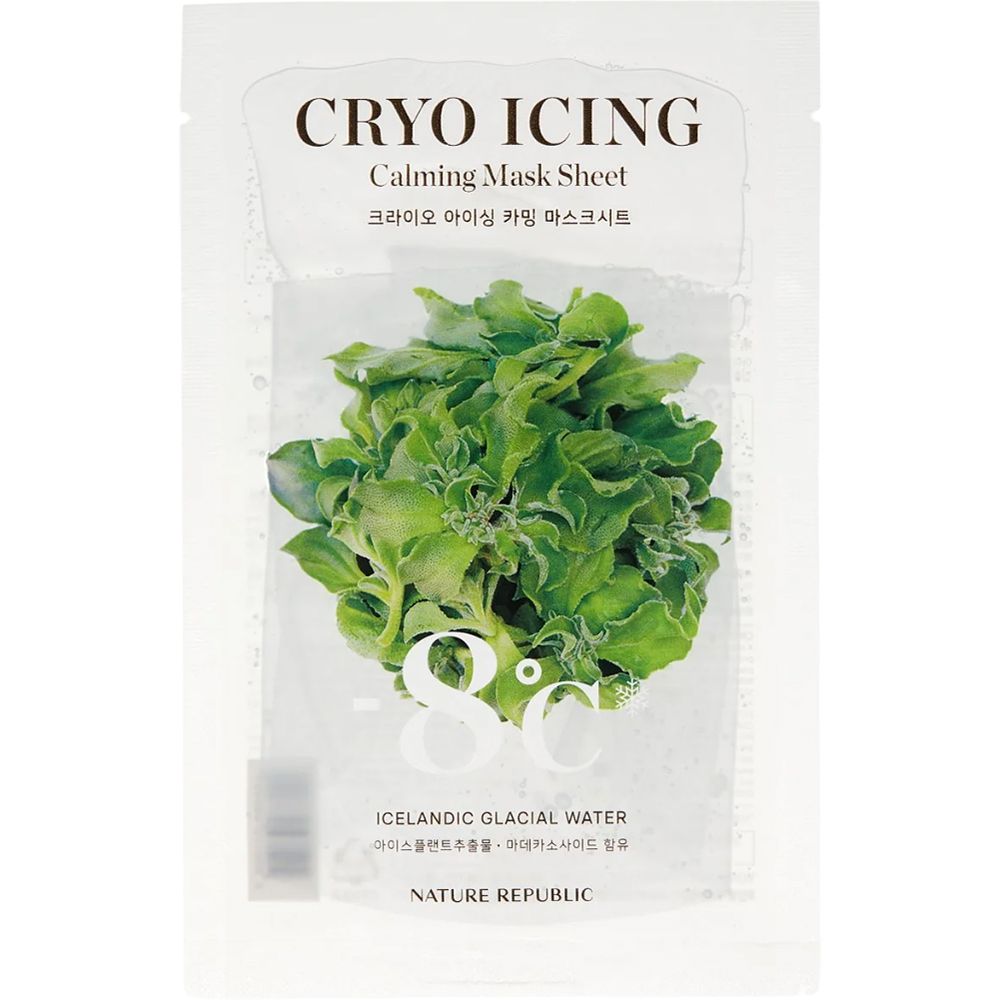 NATURE REPUBLIC Cryo Icing Calming Sheet Face mask