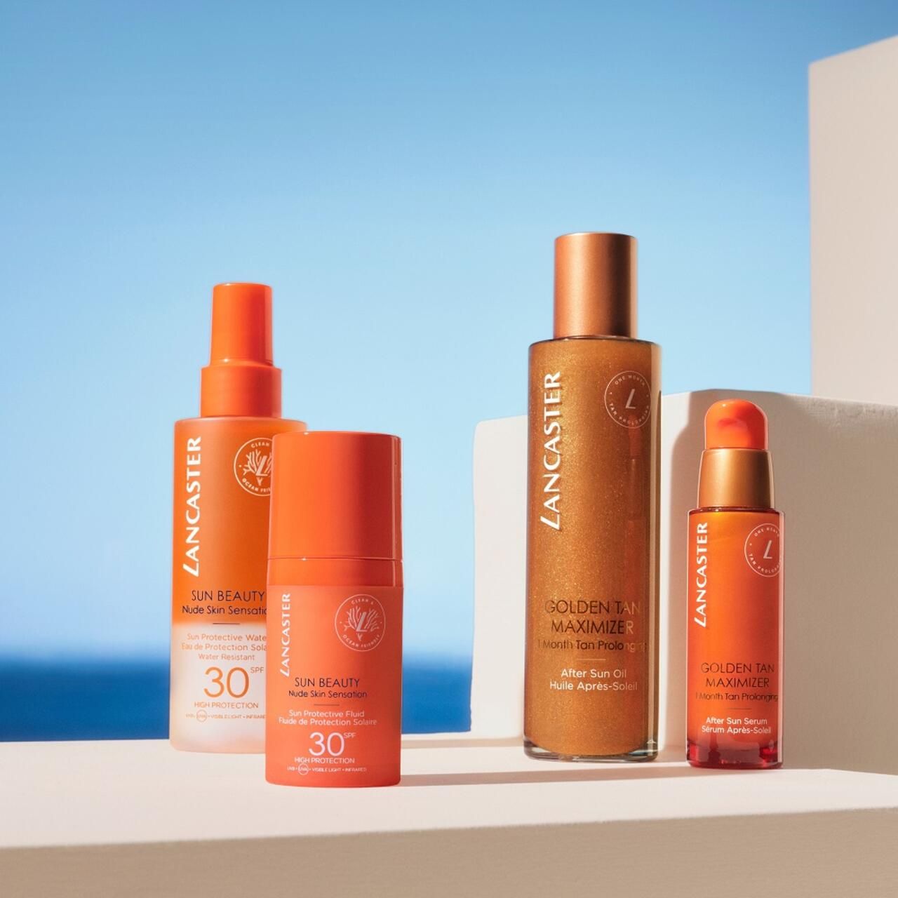Lancaster Sun Beauty Protective Water Agua Spf30