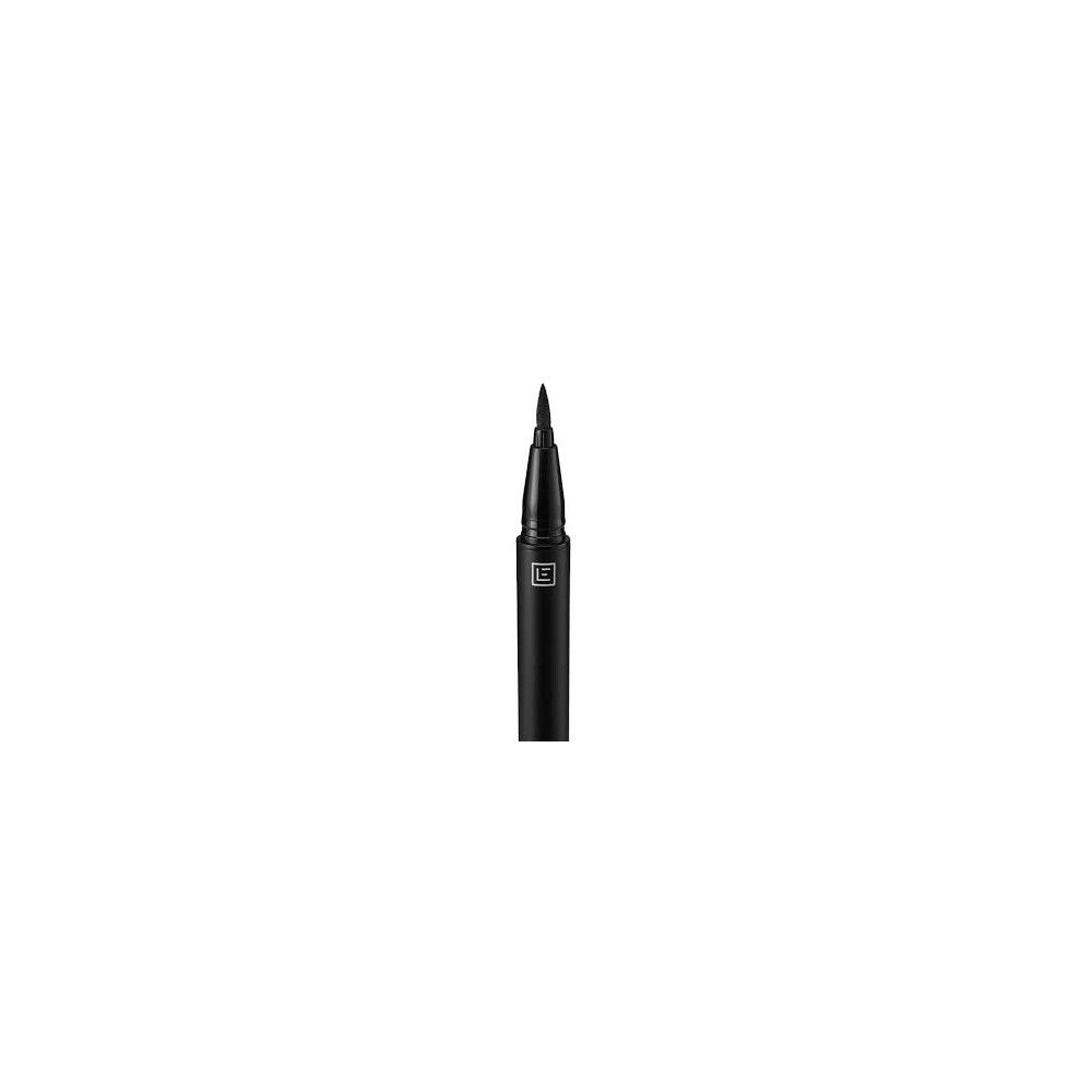 Schwarzer Eyeliner-Stift mit feiner Spitze. Auf dem Stift ist ein Logo zu sehen.