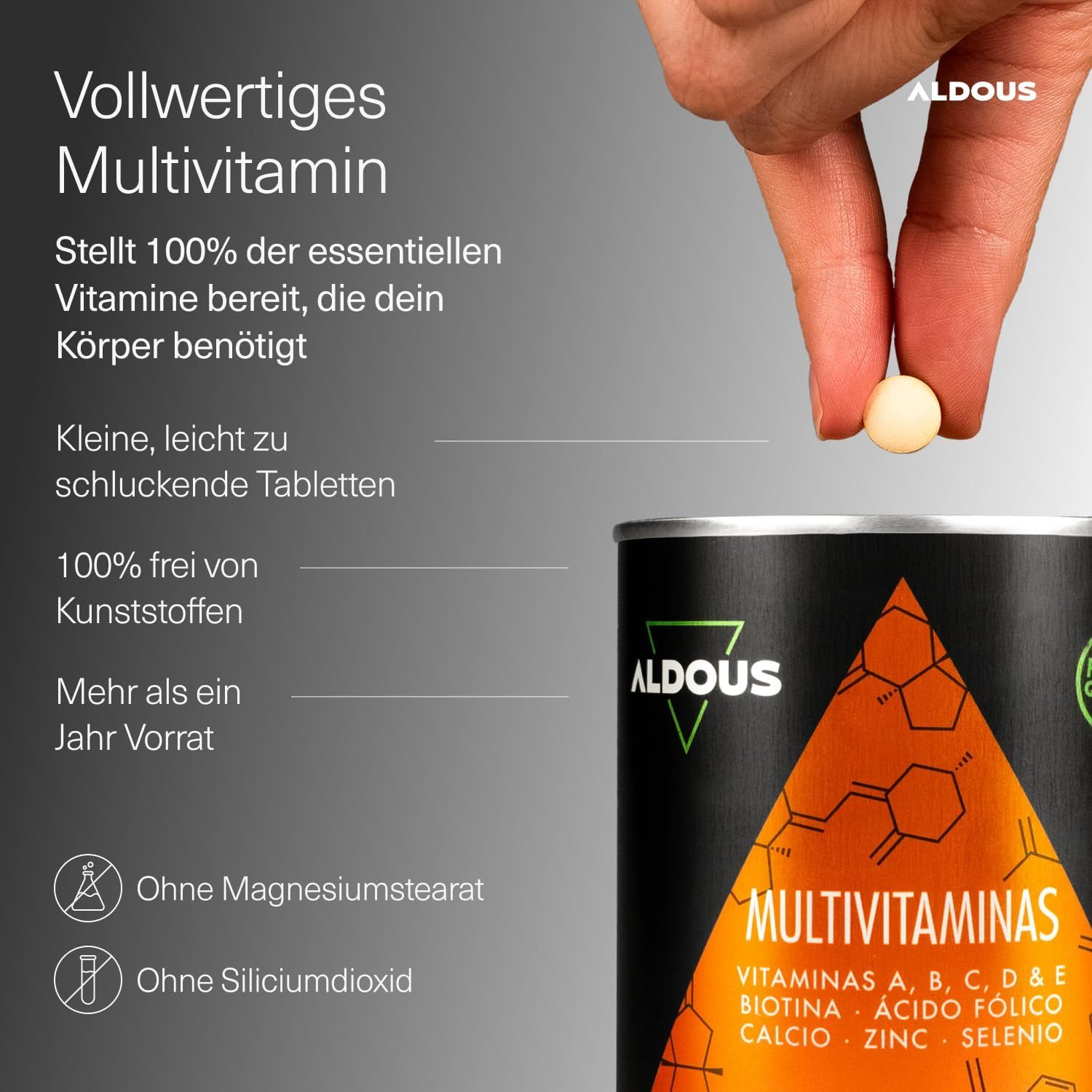 Aldous Multivitamin Tabletten