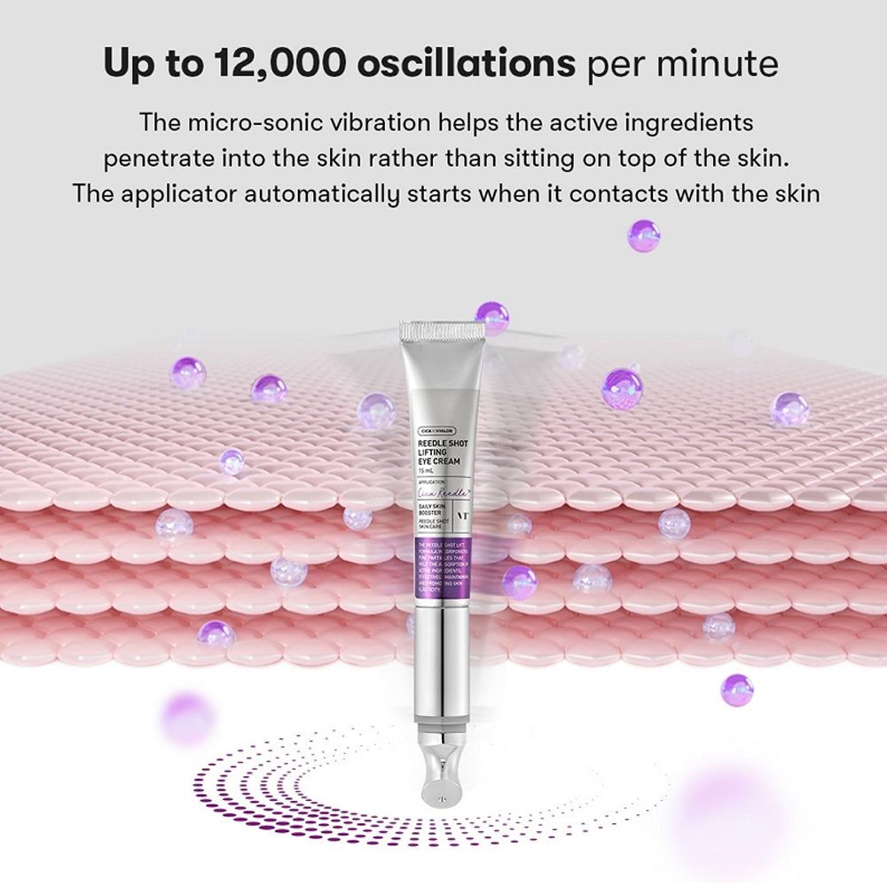 VT Cosmetics Reedle Shot Lifting Eye Cream - Augencreme mit Collagen, Peptiden und Niacinamide