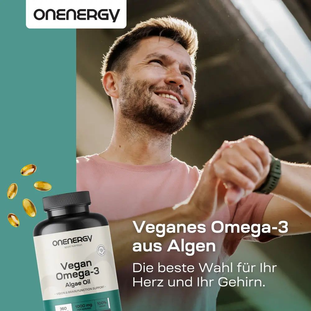 Eine Frau in Yoga-Pose. Mehrere Dosen L-Lysin 1000 mg sind links im Bild.