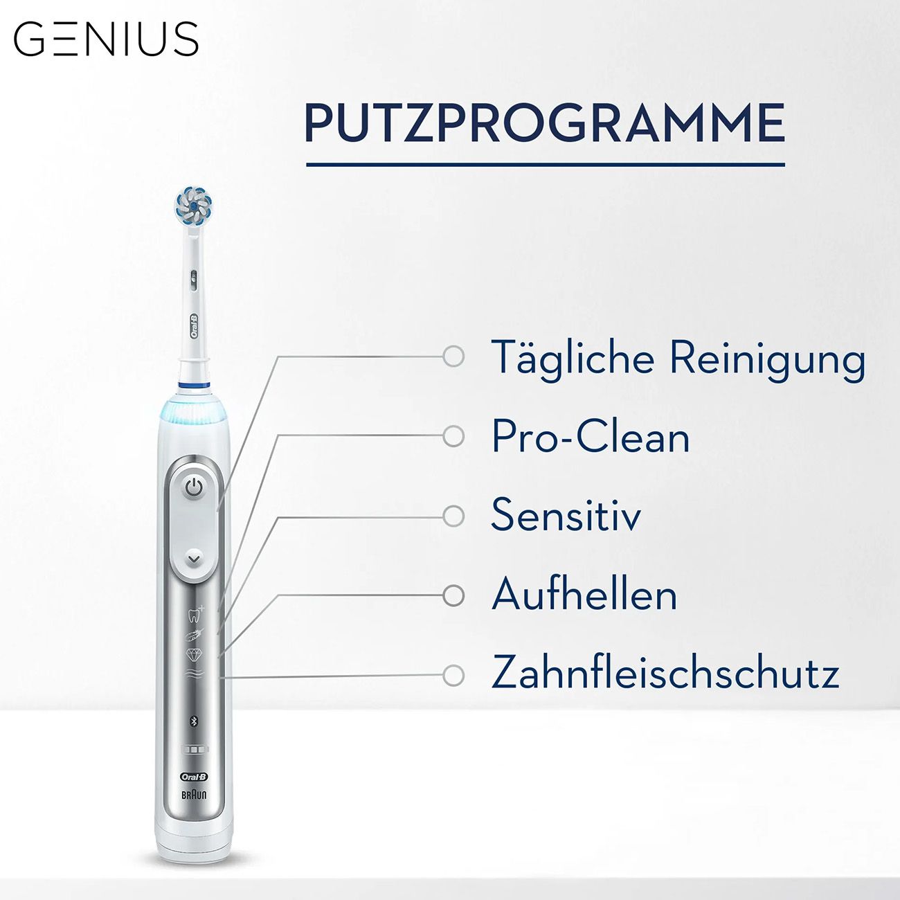 Oral-B Genius 8000N Elektrische Zahnbürste