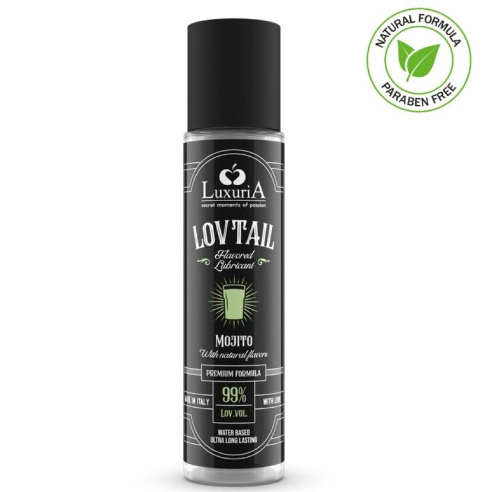 Luxuria Lovtail Mojito Gleitgel, wasserbasiert, mit natürlichem Aroma.