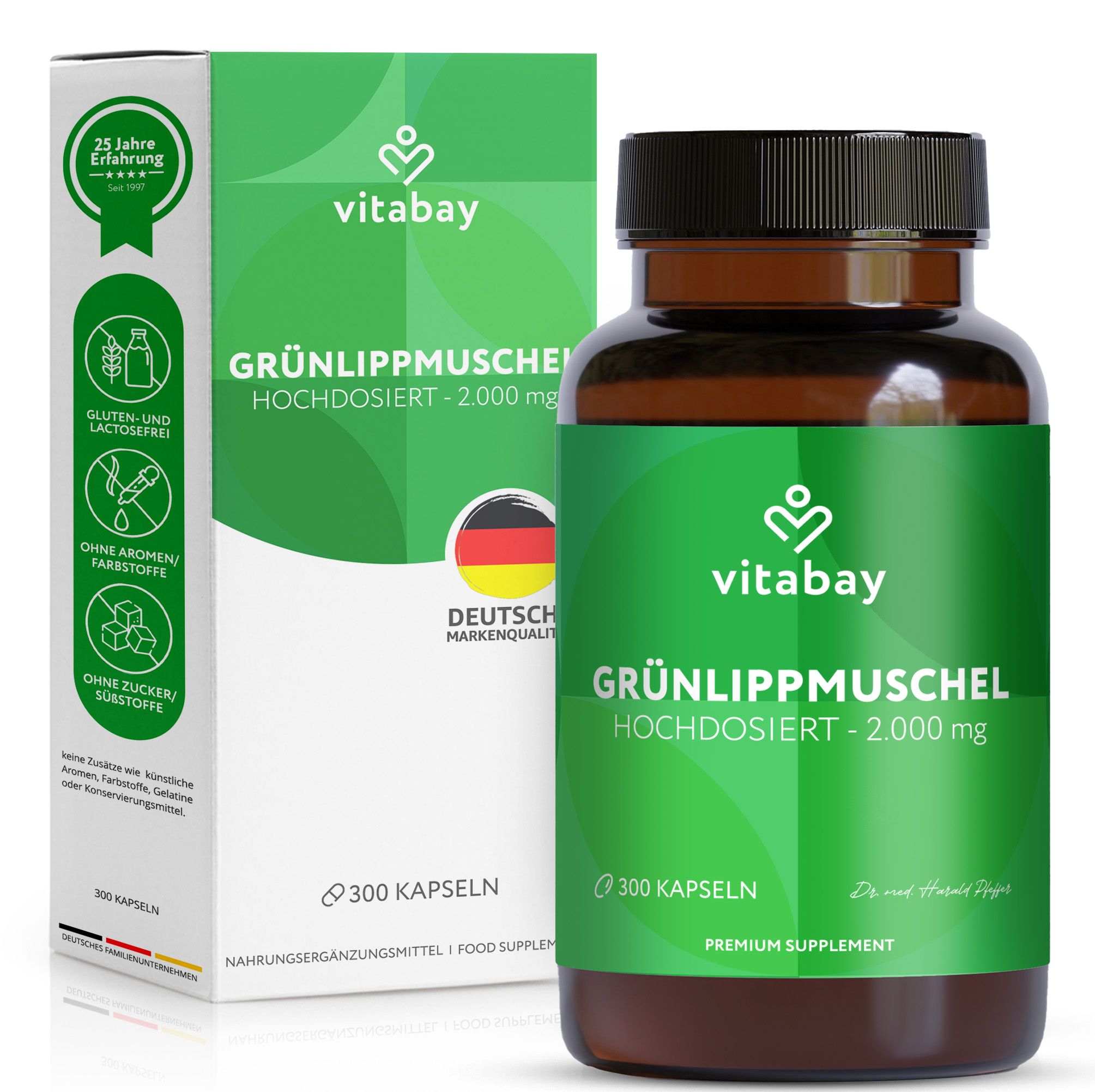Vitabay GRÜNLIPPMUSCHEL 2000 mg hochdosiert