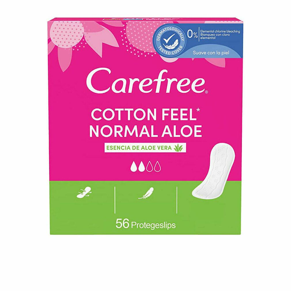 Carefree Normal Aloe Protector Cotton 56 u