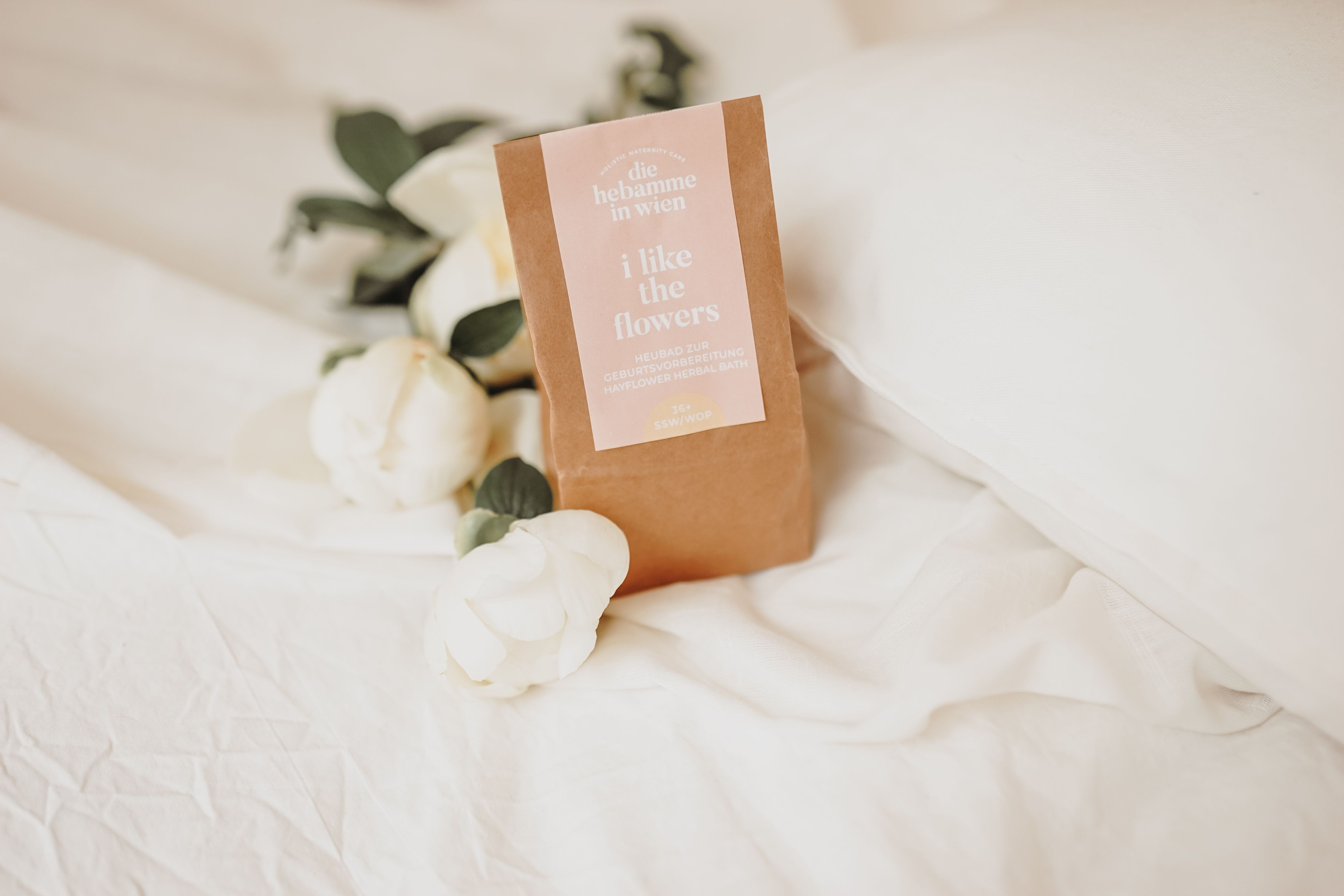 I like the flowers -  Heublumendampfsitzbad