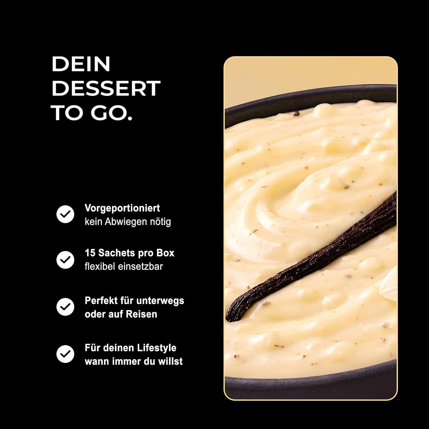 Neosupps, Pudding Vanilla, Eiweißpudding, High Protein Dessert