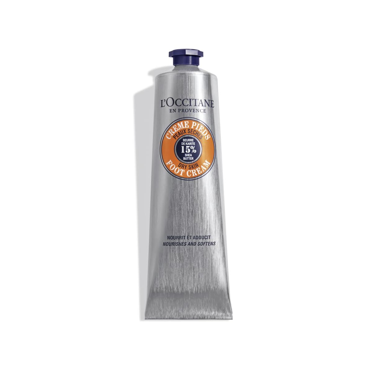 L'Occitane Shea Fußcreme Tube mit 15% Sheabutter.