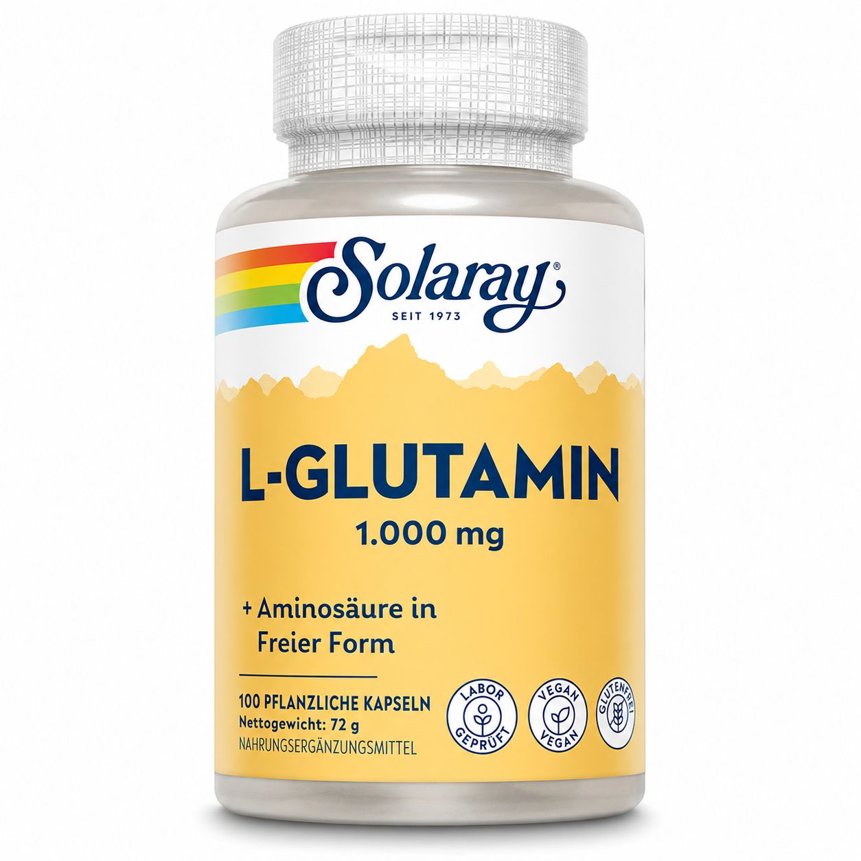 Solaray L-Glutamin Kapseln
