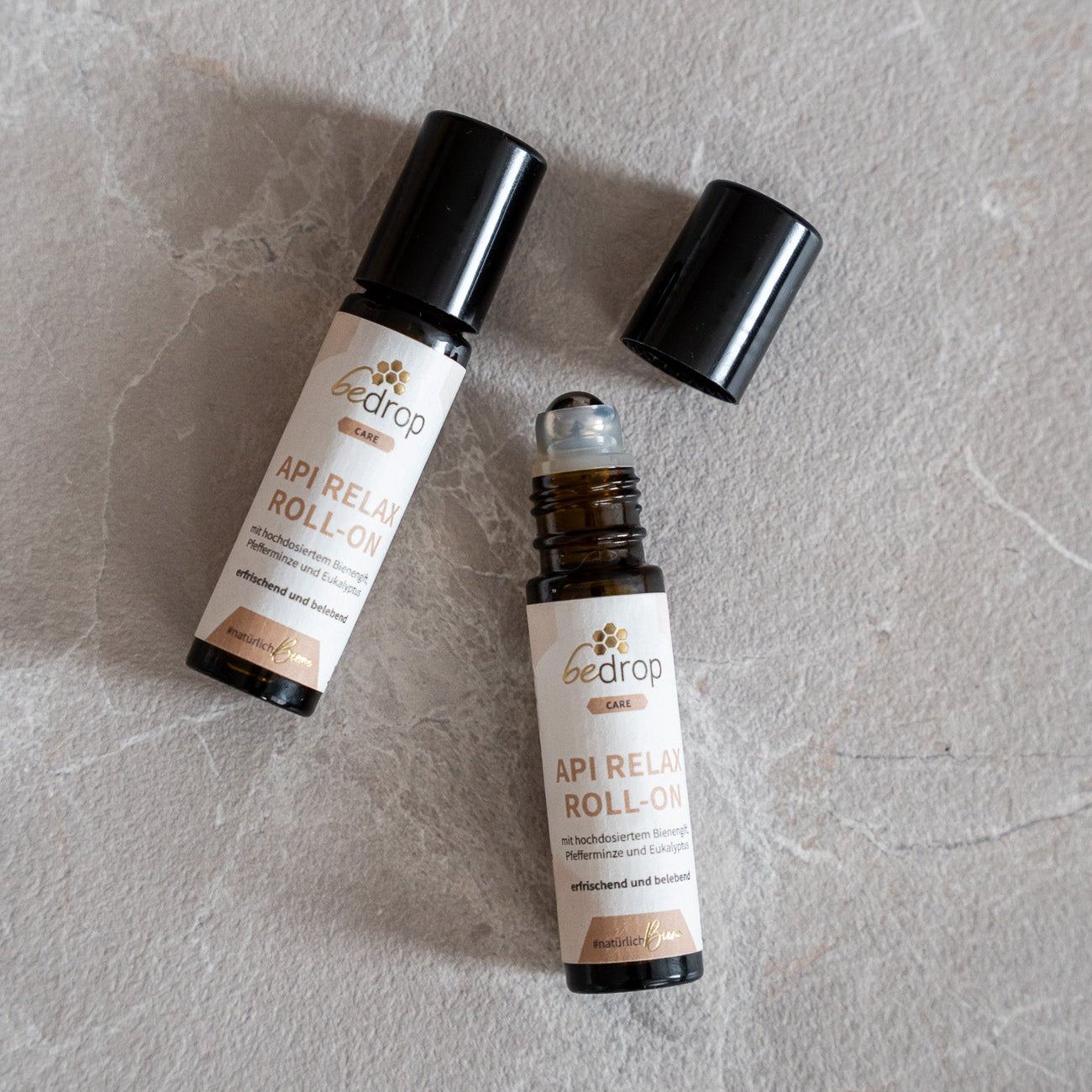 bedrop API RELAX ROLL-ON mit hochdosiertem Bienengift, Pfefferminze und Eukalyptus Set