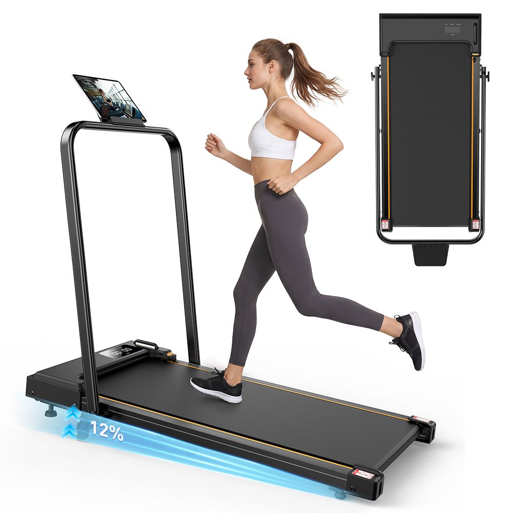 FT41 Klappbares Laufband fürs Homeoffice, LED-Display & Fernbedienung