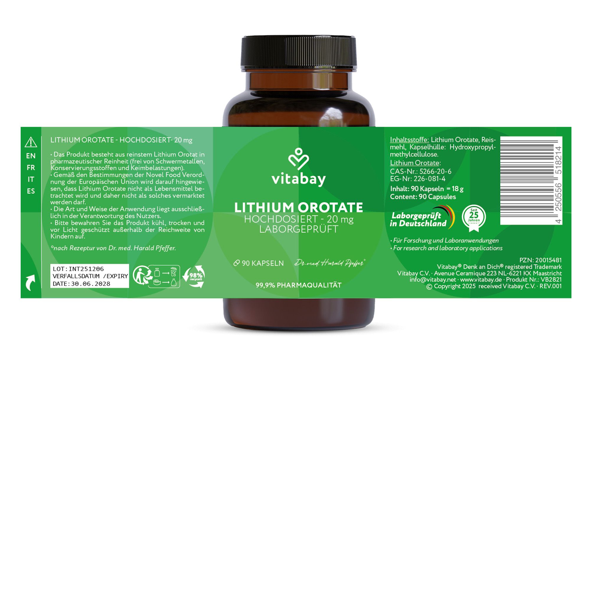 Vitabay Lithium Orotat