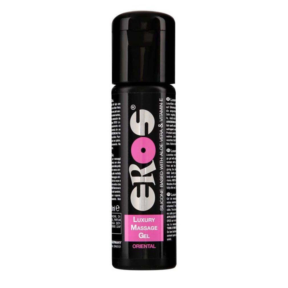 EROS Luxury Massage Gel Oriental, Silikonbasis mit Aloe Vera & Vitamin E.