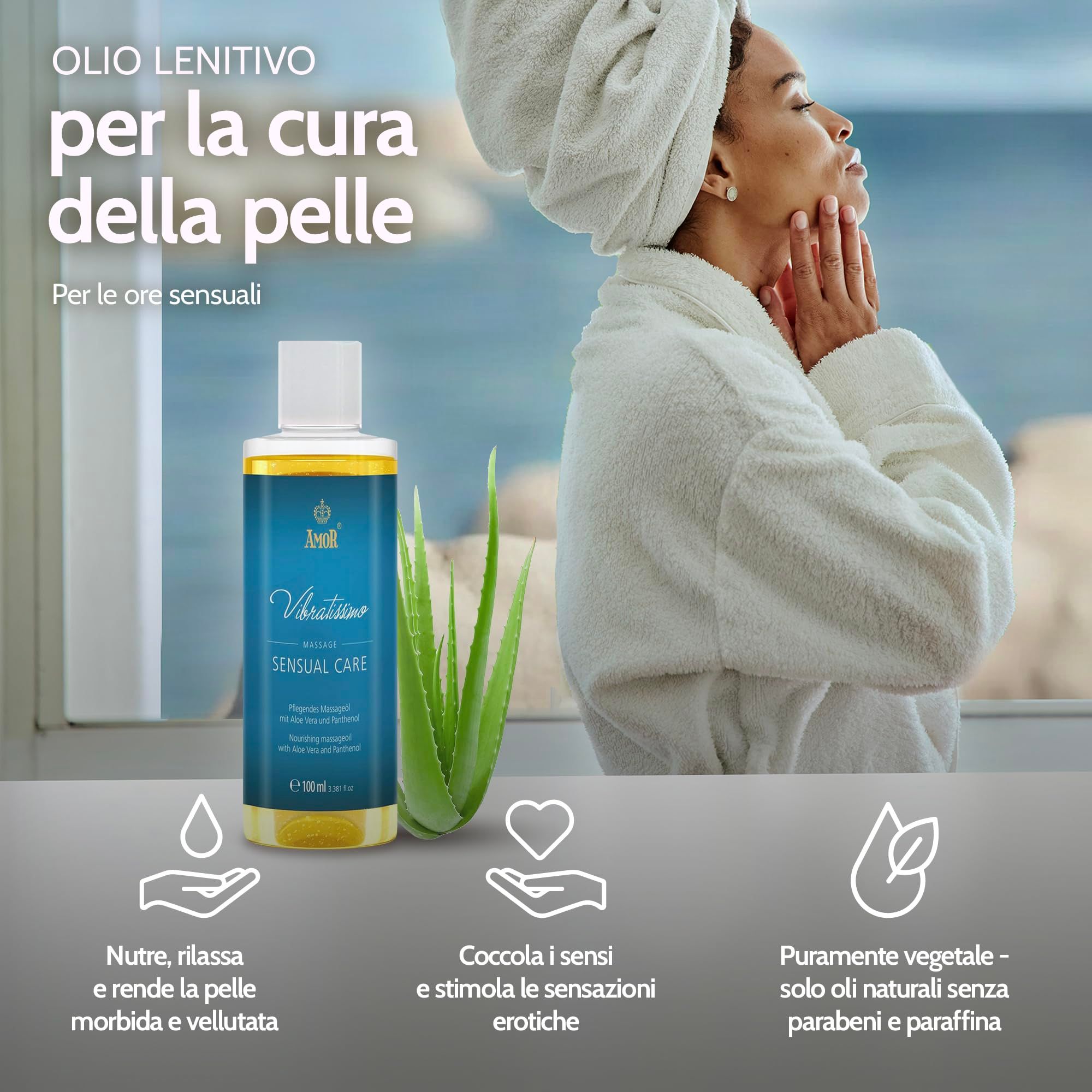 Vibratissimo Massageöl Sensual Care