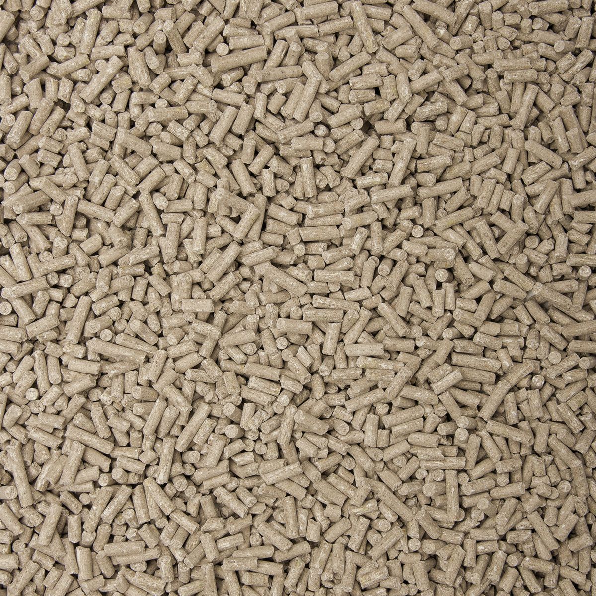 Nahaufnahme von pelletiertem Mineralfutter für Pferde.