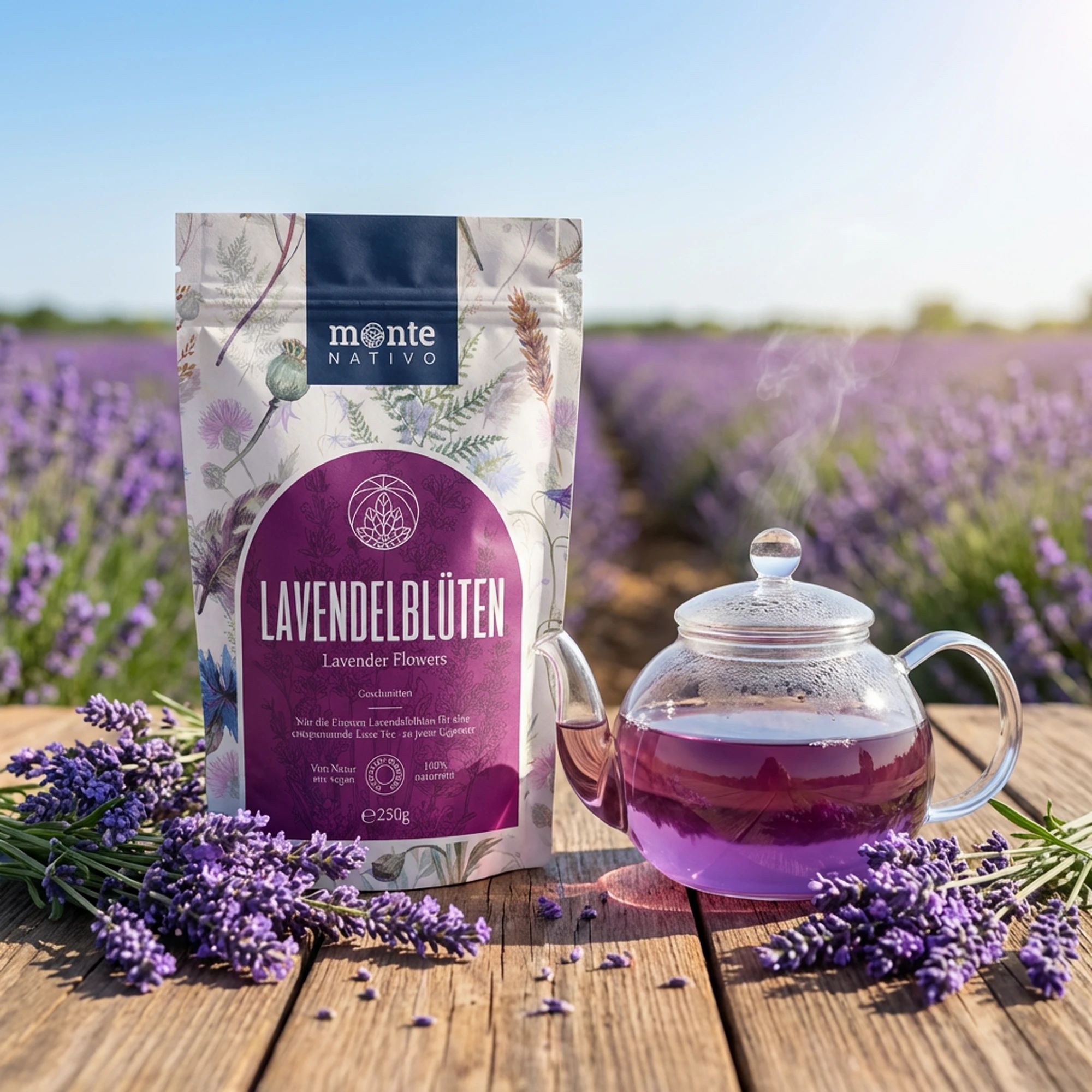 Monte Nativo Lavendelblüten Kräutertee lose