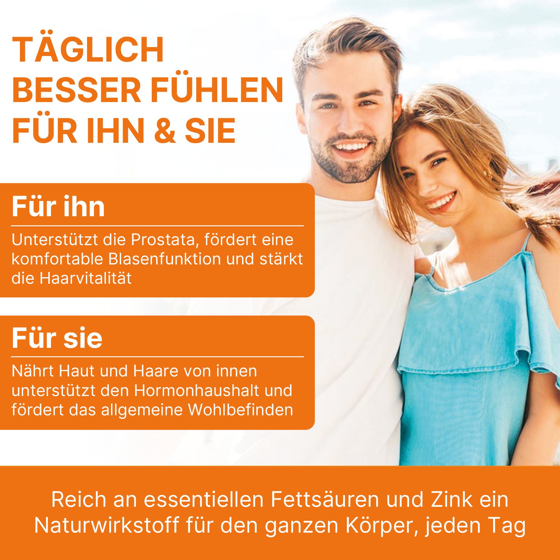 Acentiallabs Kürbiskernöl Sägepalmenöl Softgels Kapseln für Prostata Gesundheit Haare