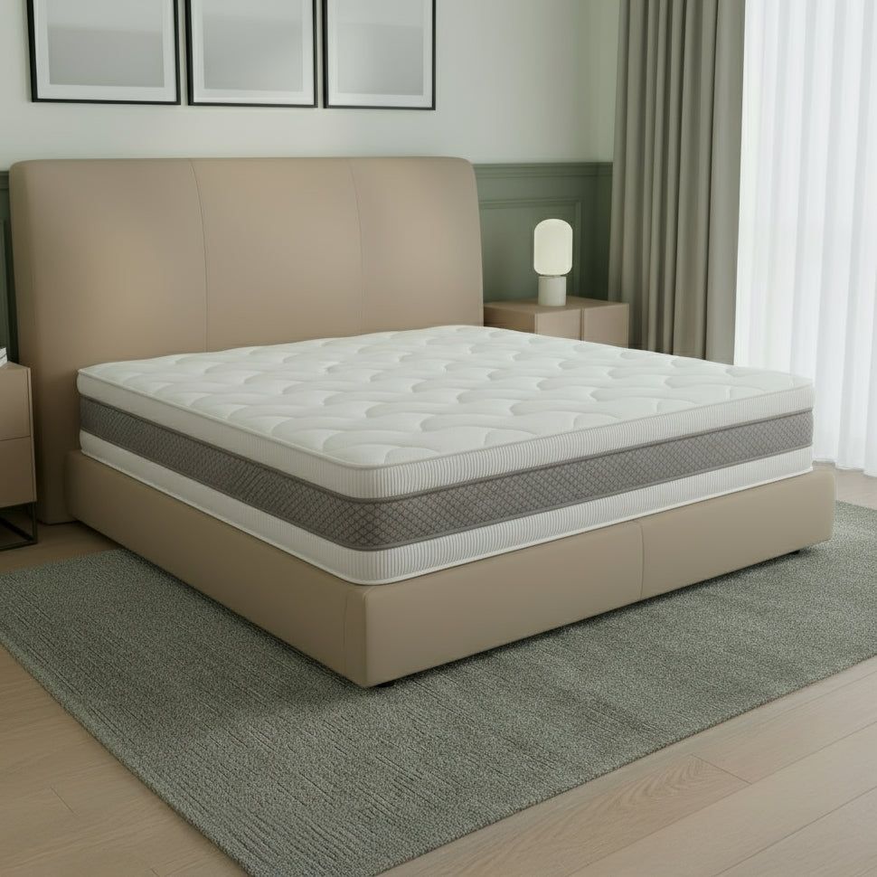 The White Stone Matratze 120x200 20 cm mit hoher Festigkeit | Made in Italy