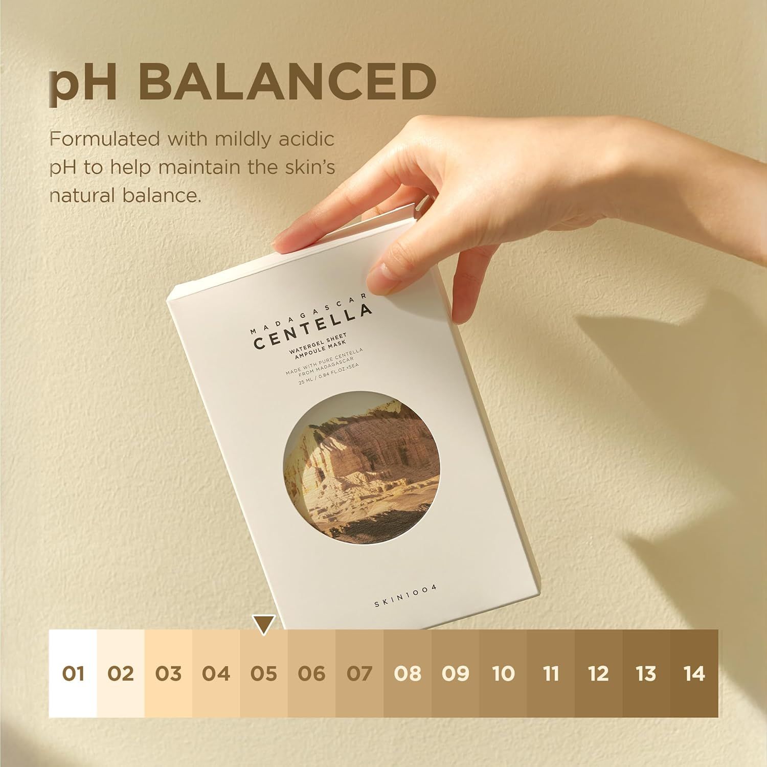SKIN1004 Madagascar Centella Watergel Tuch Ampulle