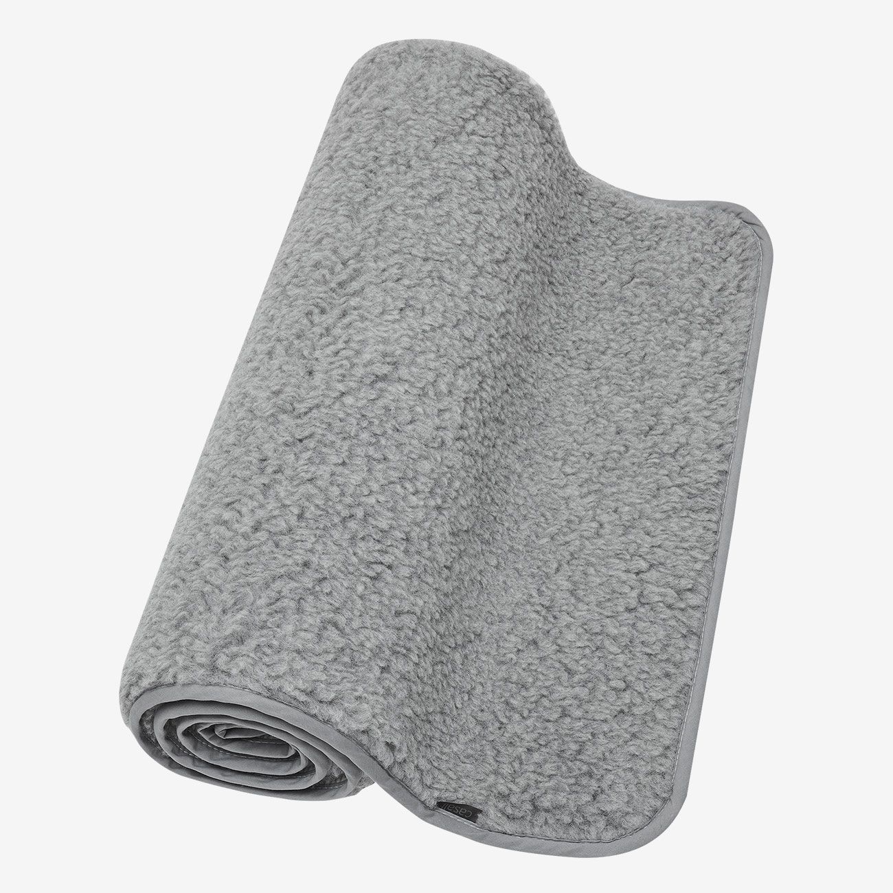 CASALL Yogamatte aus Wolle - Grau