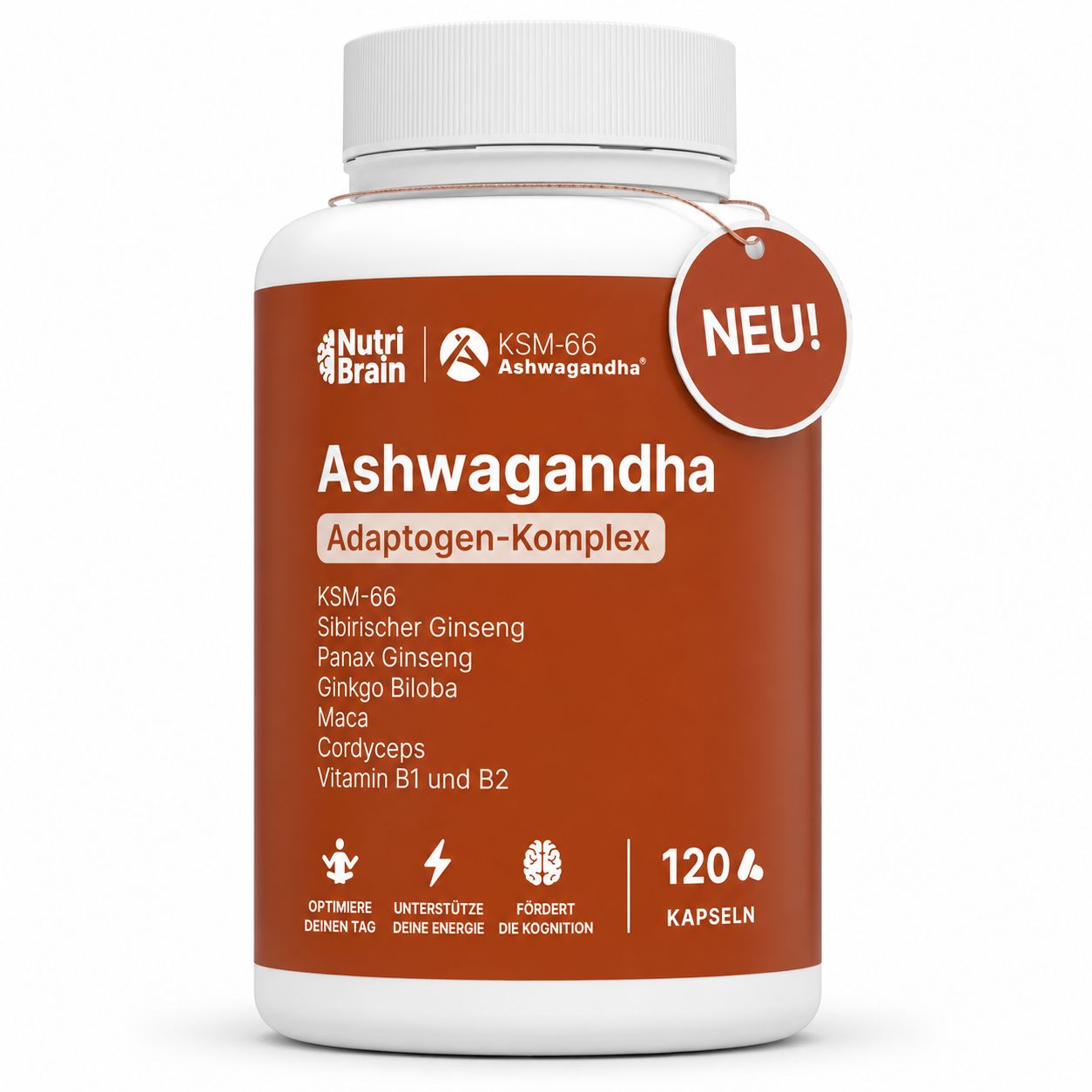 NUTRIBRAIN  Ashwagandha Komplex  Kapsel