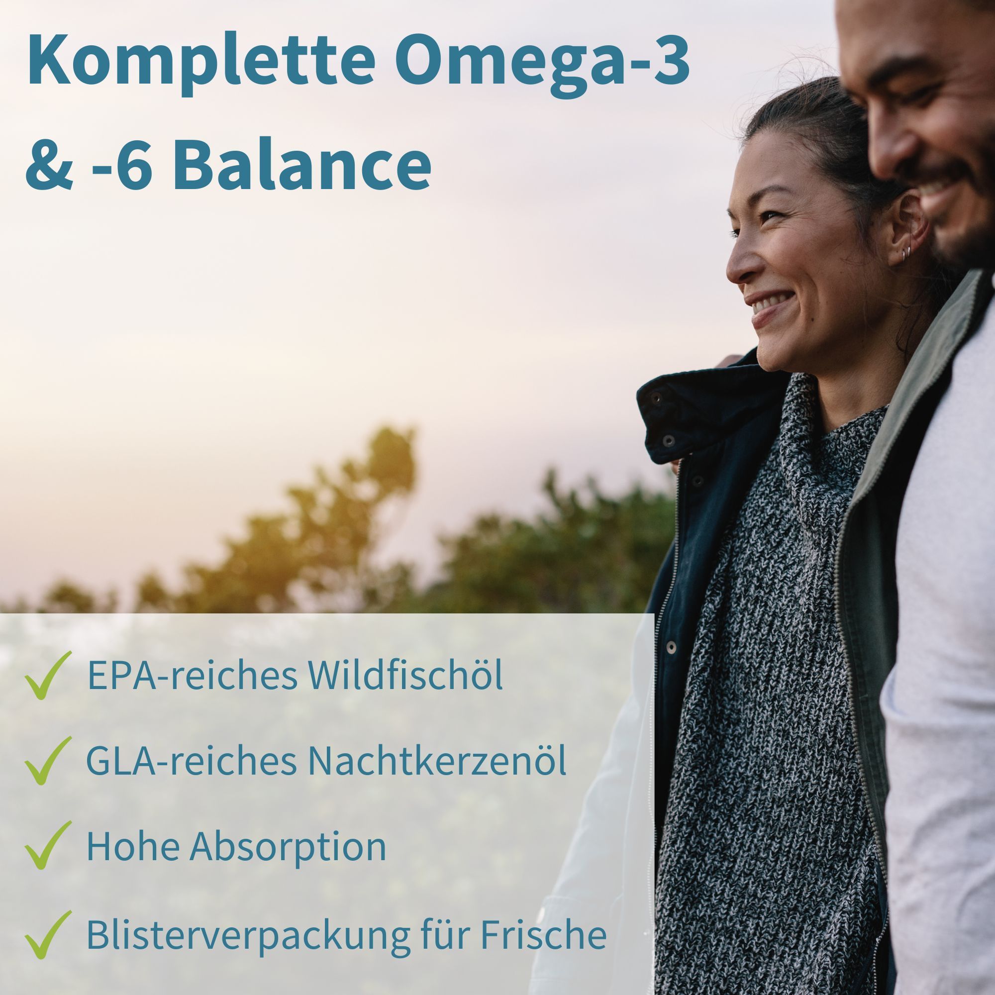 Igennus Pharmepa COMPLETE: EPA-reiches Wildfischöl, GLA-reiches Nachtkerzenöl, hohe Absorption.