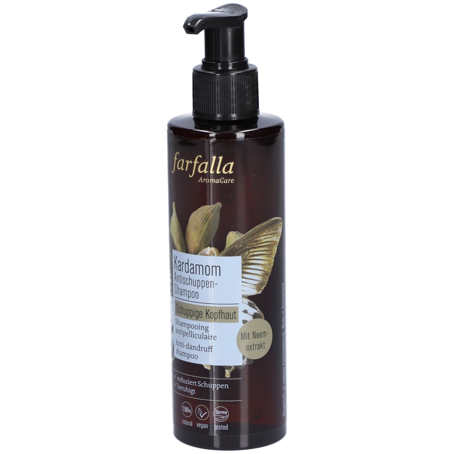 Farfalla Kardamom Antischuppen Shampoo