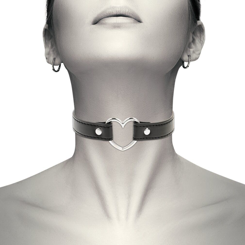 Coquette chic desire hand crafted choker heart
