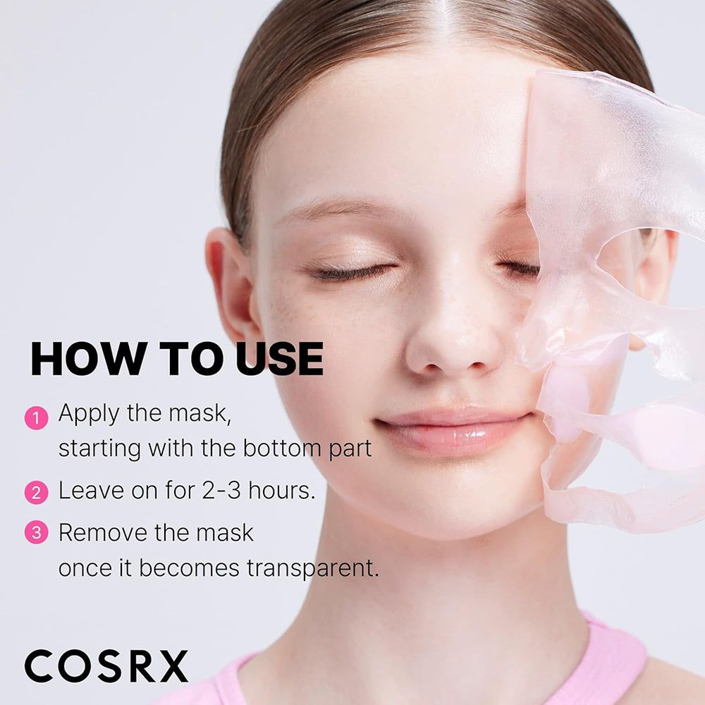 Anwendungshinweise für die Peptide Collagen Lifting Glow Hydrogel Mask.