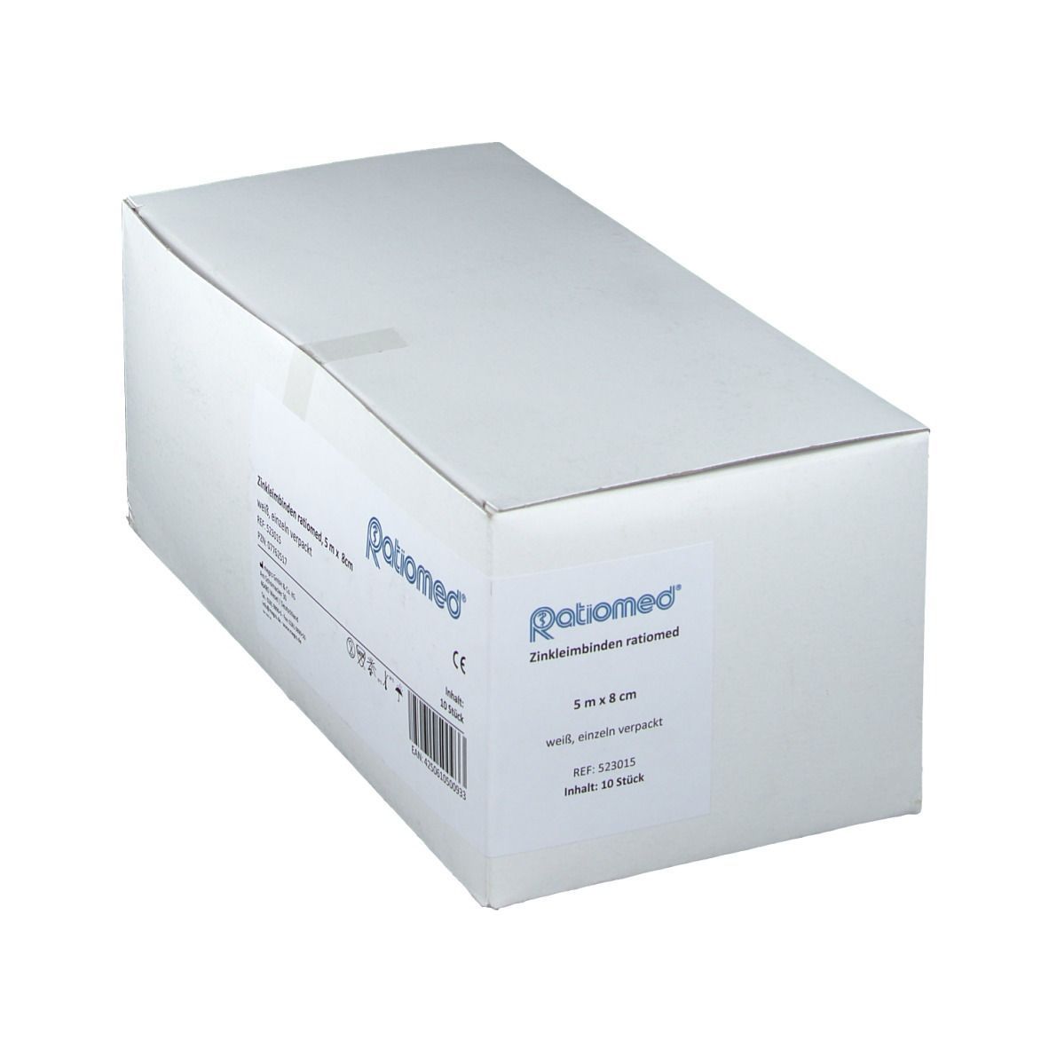 ratiomed Zinkleimbinden weiß 8 cm x 5 m