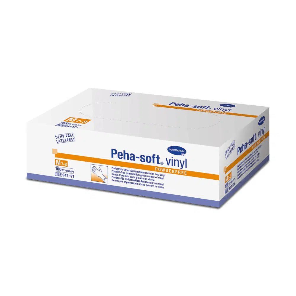 Peha-soft Untersuchungshandschuh Vinyl puderfrei XS 100