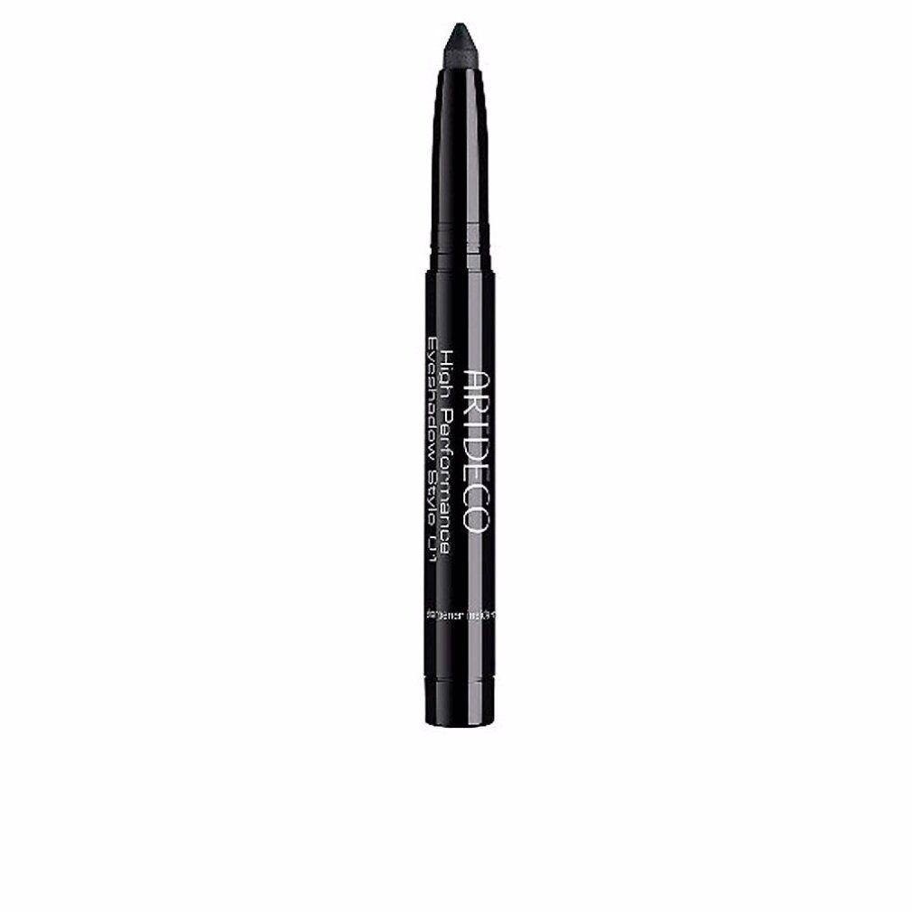 Schwarzer Eyeliner-Stift. Produktname und Bezeichnung.