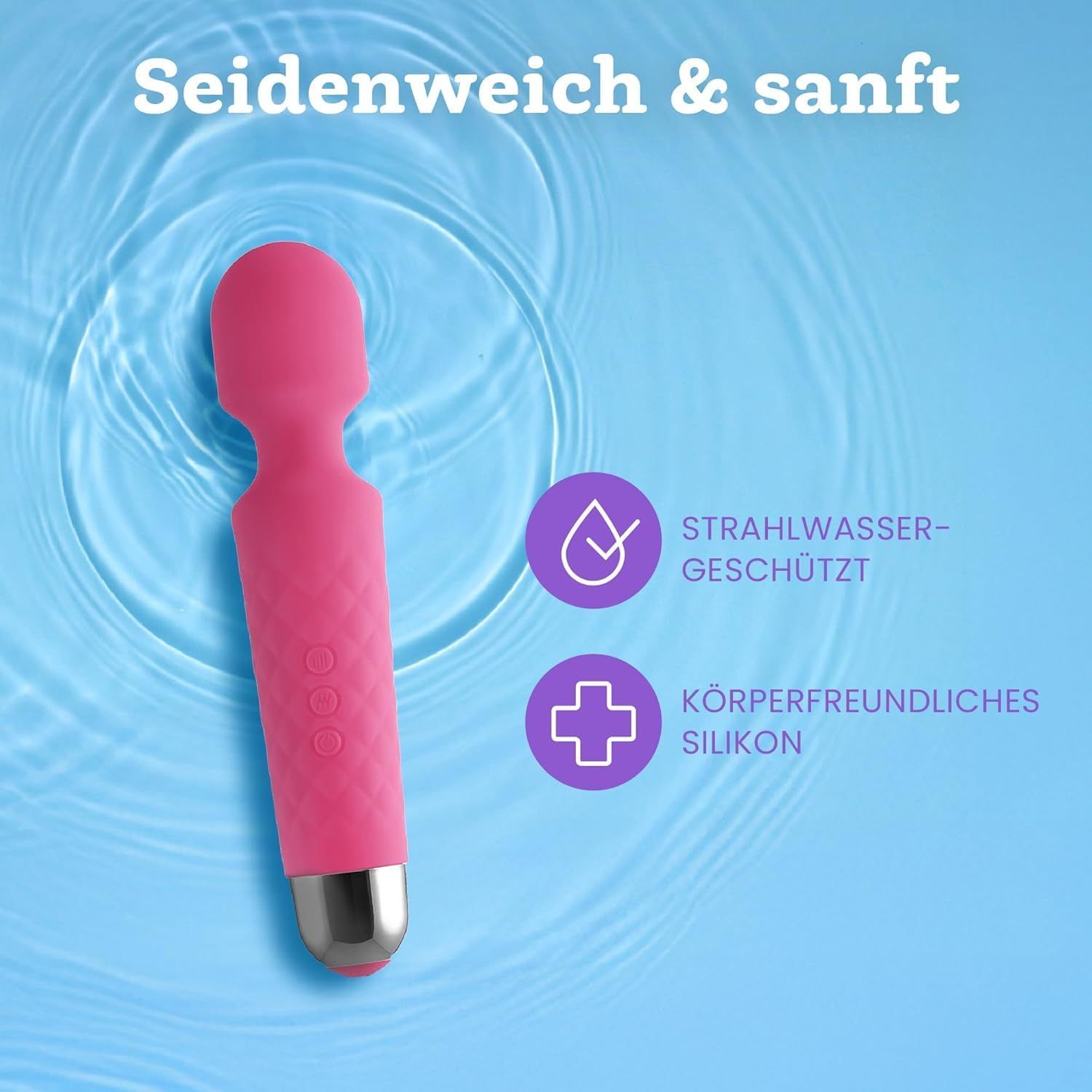 Oliver James Vibrator für Frauen - Leise & Leistungsstark Rosa