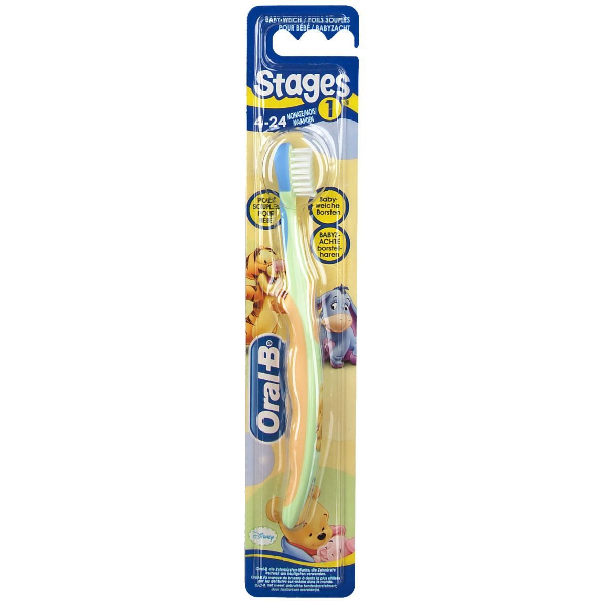 Oral-B® Stages 1 Kinderzahnbürste 4-24 Monate