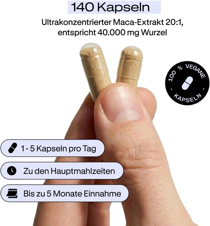 NUTRIBRAIN  Maca Schwarz Kapsel