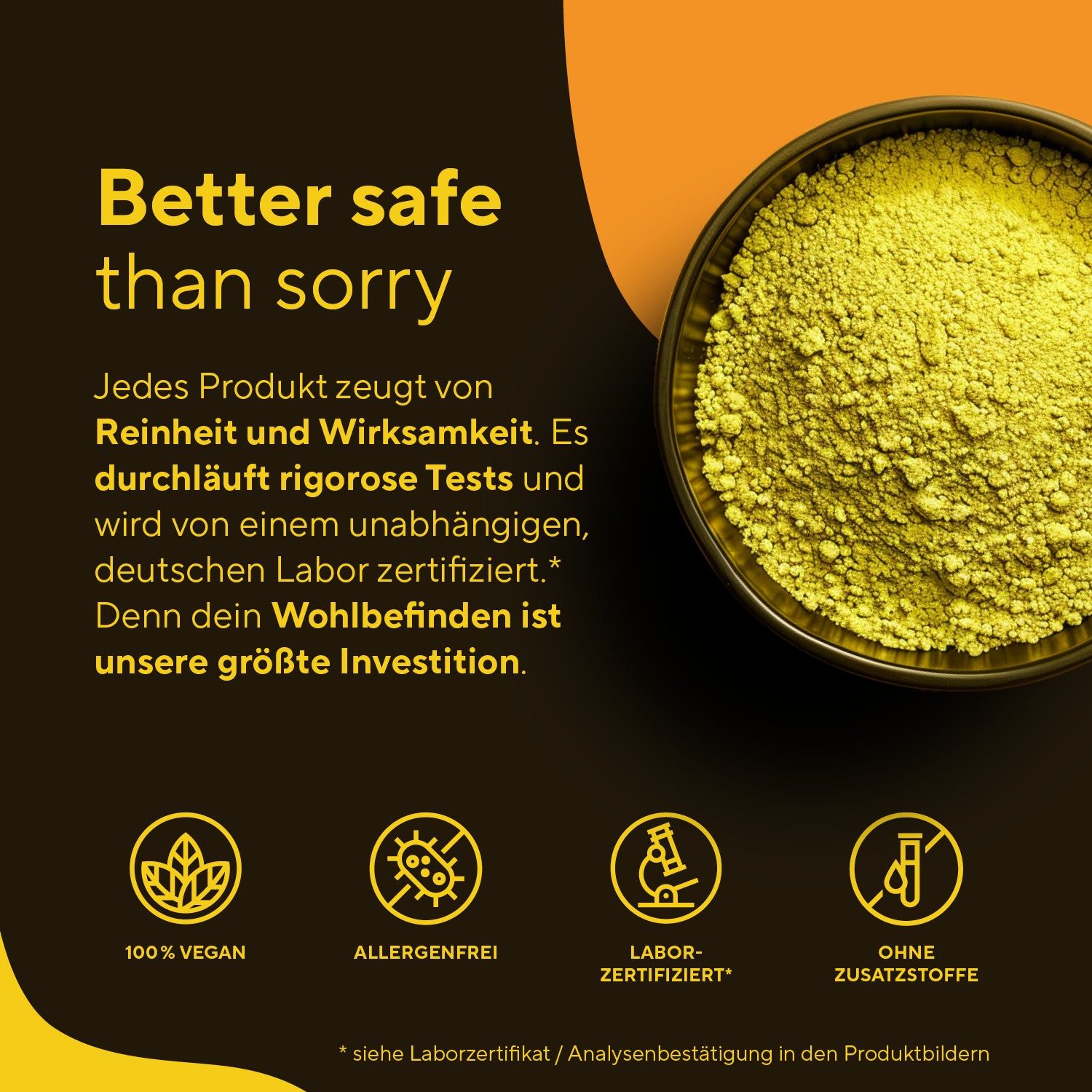 TRUE NATURE Quercetin Kapseln: 100% Vegan, Allergenfrei, Labor-Zertifiziert, Ohne Zusatzstoffe.