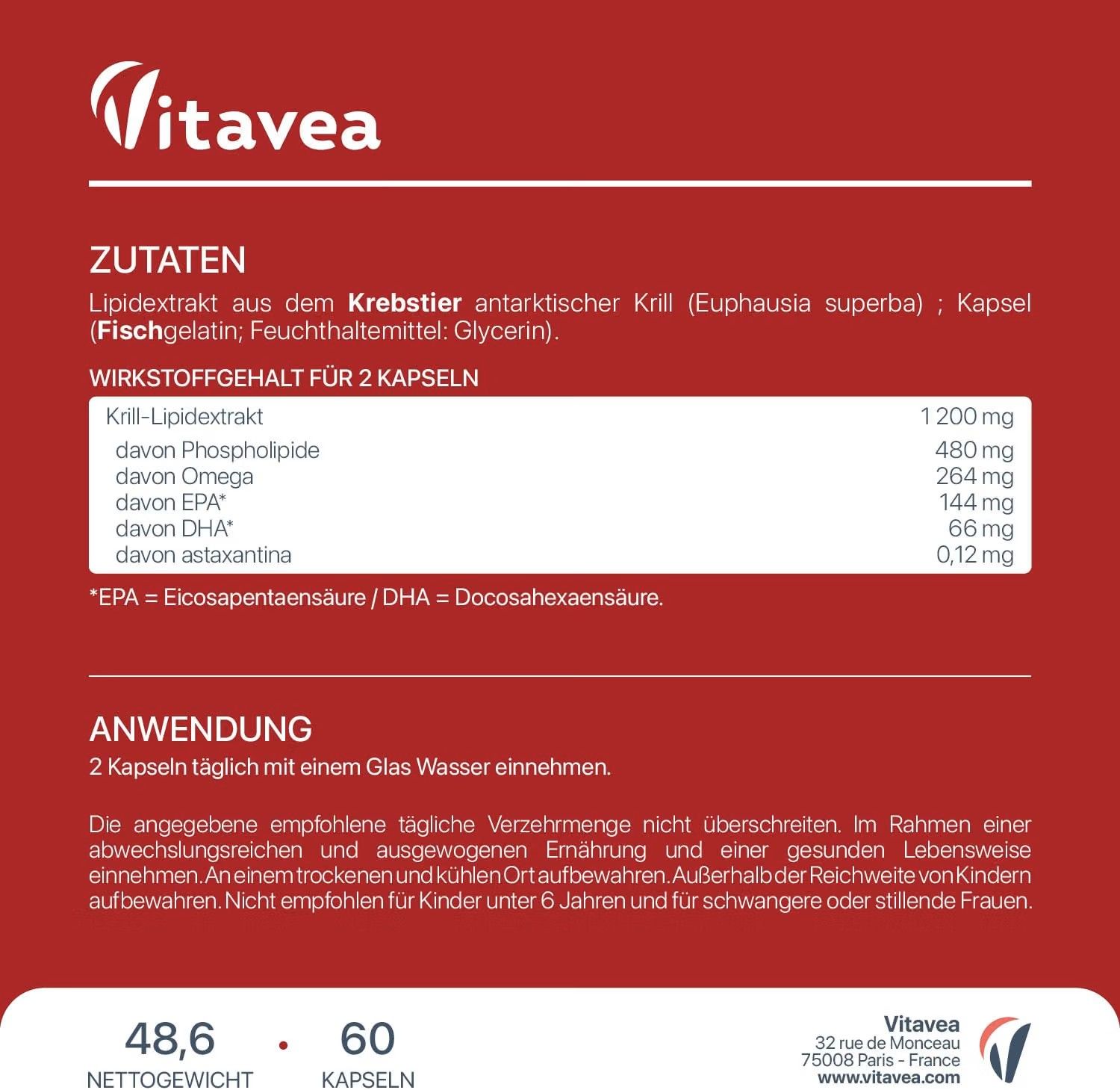 Vitavea Krillöl