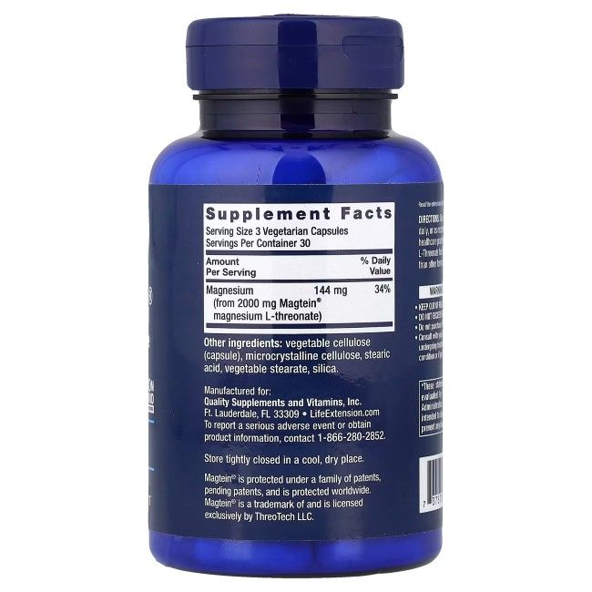 Life Extension Neuro-Mag Magnesium-L-Threonat